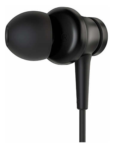 1Hora Audifonos Manos Libres Auriculares con Microfonos In-ear Earbuds Accesorios para Celulares Aut111 Negro