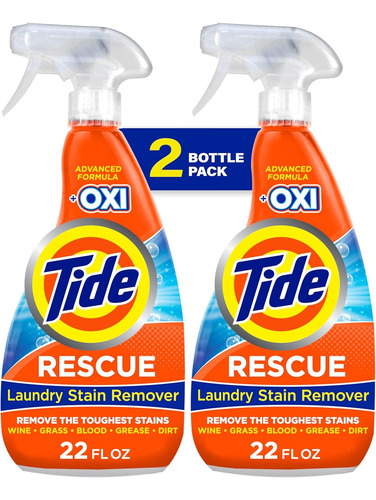 Pack 2 Spray Quitamanchas Tide Avanzado Con Oxi Clean