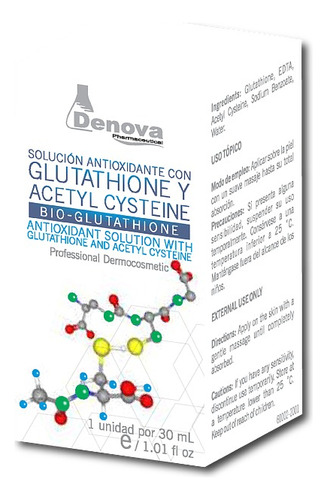 Glutathione Denova Antioxidante - mL a $2847