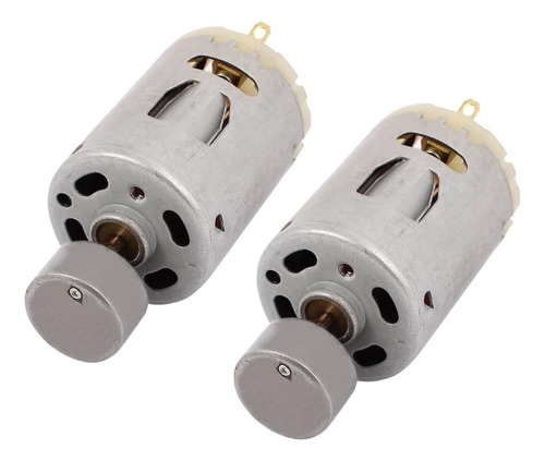 Uxcell 2pcs Dc 12 V 29700rpm Iman Grande Torque Fuerte Mic