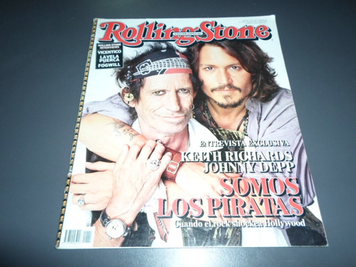 Rolling Stone 111 Keith Richards Johnny Depp La Vela Puerca