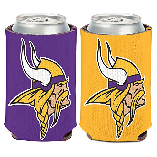 Enfriador De Latas Logo De Minnesota Vikings, 12 Oz.