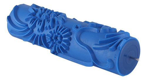 Rodillo De Pintura Decorativa De Pared De Goma 3d De 7 Pulga