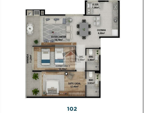 Imagem 20 de 21 de Apartamento A Venda No Bairro Ingleses Do Rio Vermelho Em - 3096-1