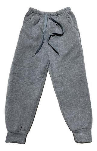 Pack 3 Pantalones Jogger Buzo Invierno Con Polar Niño