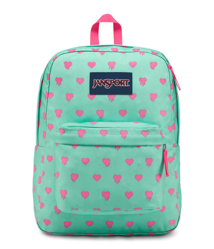 Mochila Jansport Superbreak Cascade Bleeding Hearts