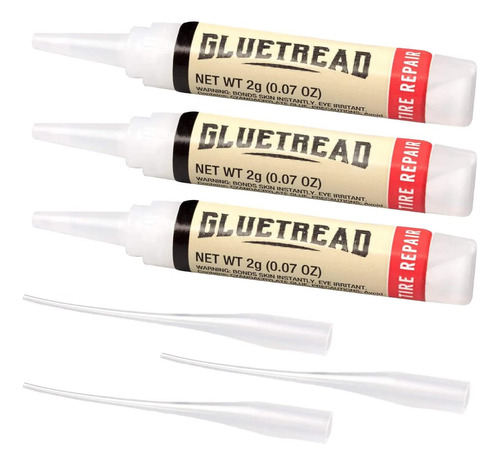 Gluetread - Paquete De 3 Adhesivos Adicionales Para Pegament