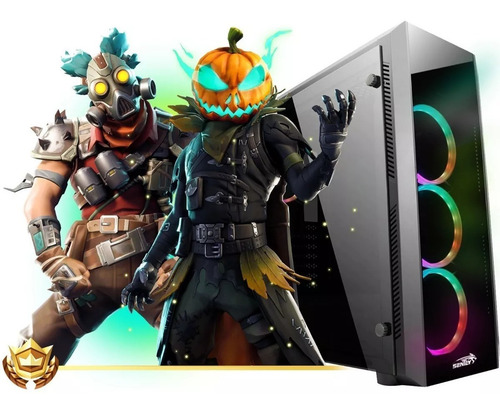 Pc Cpu Gamer I7 8gb Ssd240g + Hd 1tera Autocad Pubg Fortnite