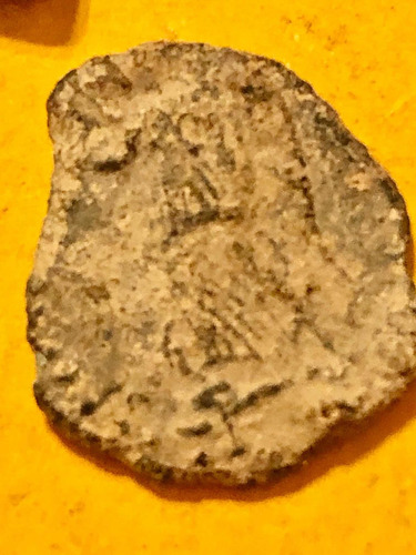 Moneda Romana Antigua Circa 330 + Pedaceria Monedas Romanas (Usado)