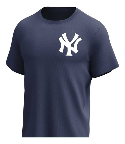 Playera Fanatics Beisbol Mlb Yankees New York Azul Infantil