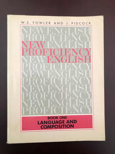 Libro New Proficiency English - Language And Composition