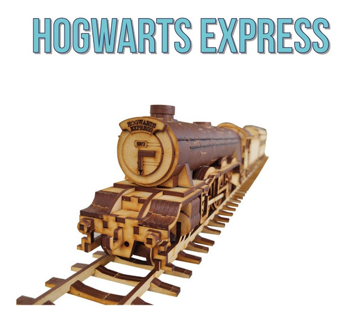 Imagen 1 de 10 de Rompecabezas Hogwarts Express (harry Potter) Puzzle 3d