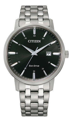 Reloj Citizen Chandler Para Hombre 61354 Color de la correa Gris Color del bisel Gris Color del fondo Negro