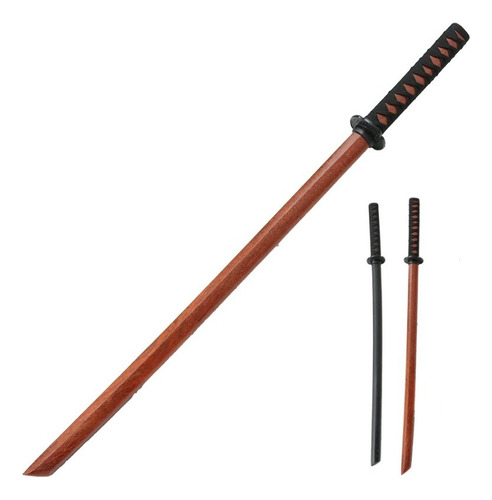 Espada Bokken Madera Calidad 100cm 750g Kendo Iaido Aikido Color Café
