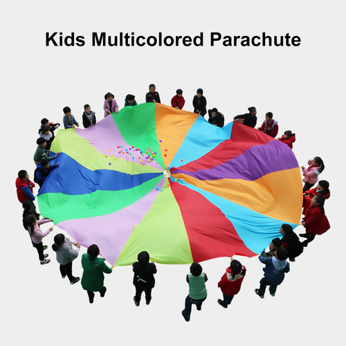 Juguete De Ejercicio En Paracaídas Para Niños, 4 Colores Y 8