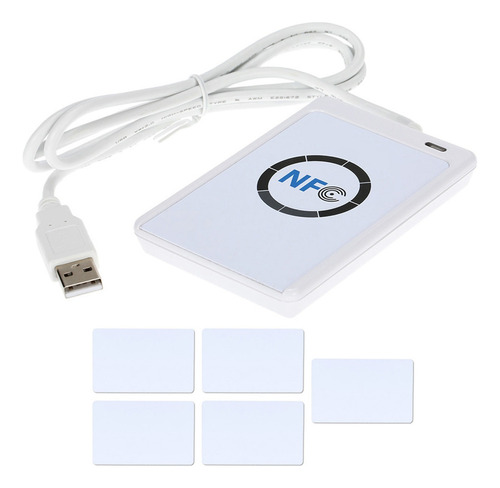 Lector De Tarjetas Y Grabador Acr122u/usb Rfid Nfc Contactle