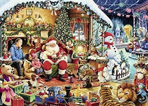 Ravensburger ¡vamos A Visitar A Santa! Rompecabezas 1000pc