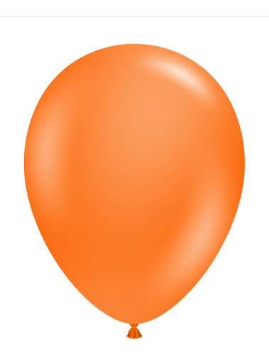 Tuftex Balloons Globos Premiun De Látex Orange  R11