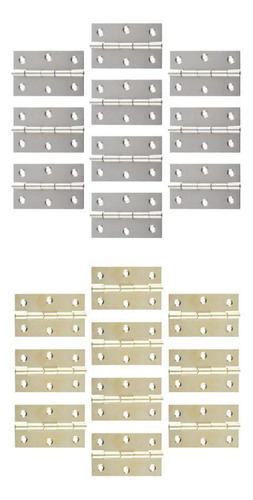 Bisagras De Metal De 10 Piezas Conectores De Bisagra Para
