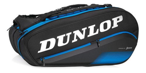 Raqueteira Dunlop Fx Performance X8 Preta E Azul