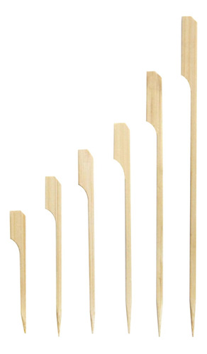Bambú Paddle Pick Pincho, Pack Of 100