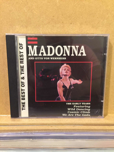 Cd Madonna The Best Of & The Rest Of The Early Years