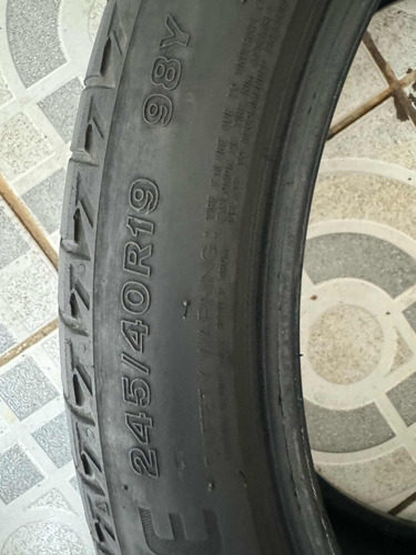 Pneu 245/40r19 98y Turanza T005 Runflat Bridgestone Usado (Usado)