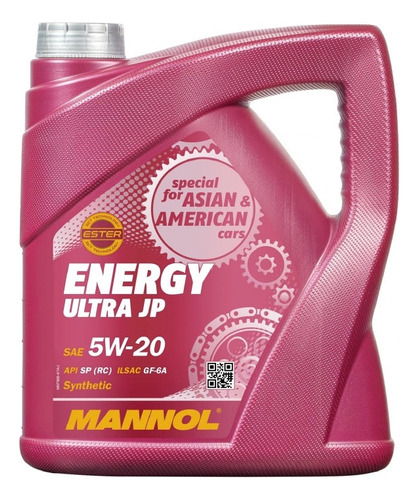 Aceite Mannol Energy Ultra 5w-20 4l