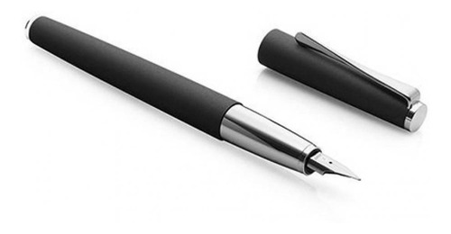 Pluma Lamy Studio Negra Lapicera Trazo Fino En Estuche