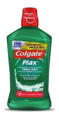 Enjuague Bucal Colgate Plax Fresh Mint 1000 Ml 1 Litro