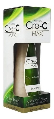 Cre-c Max! Shampoo Nutritivo Voluminizador 250 Ml Importado 