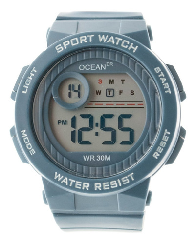 Imagen 1 de 6 de Reloj Mujer Sumergible Digital Ocean Dr. Deportivo Dig159