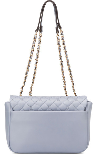 Bolsa Guess Factory Vg959620-wis Acabado de los herrajes Níquel Color Azul claro Correa de hombro Azul claro Diseño de la tela Lisa