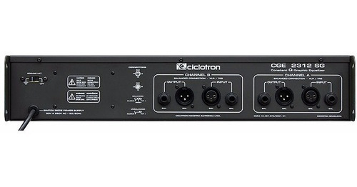 Equalizador 31 Bandas Ciclotron Cge 2312 Sg Com Nota Fiscal