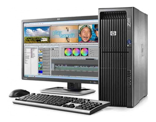 Workstation Hp Z600 Xeon E5630 4/8 Cores 16gb Ram Hd 1tb