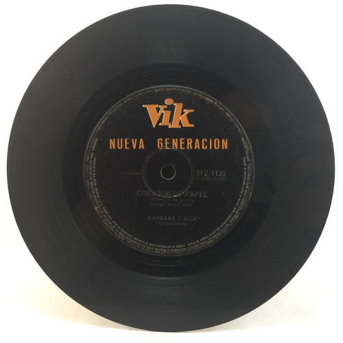 Barbara Y Dick - Mi Amor Mi Amigo  Vik Simple Vinilo Lp