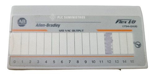 Allen Bradley Modulo De Salidas De 120vac Flex I/o 1794-oa16 (Usado)