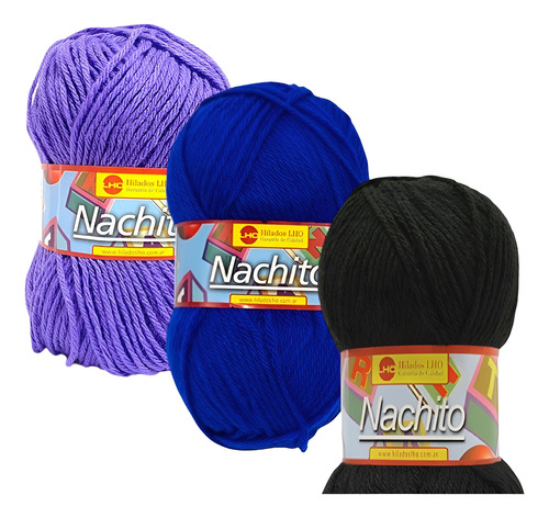 Lana Nachito 1kg Hilados Lho Antialergico Bebe Niños Adultos