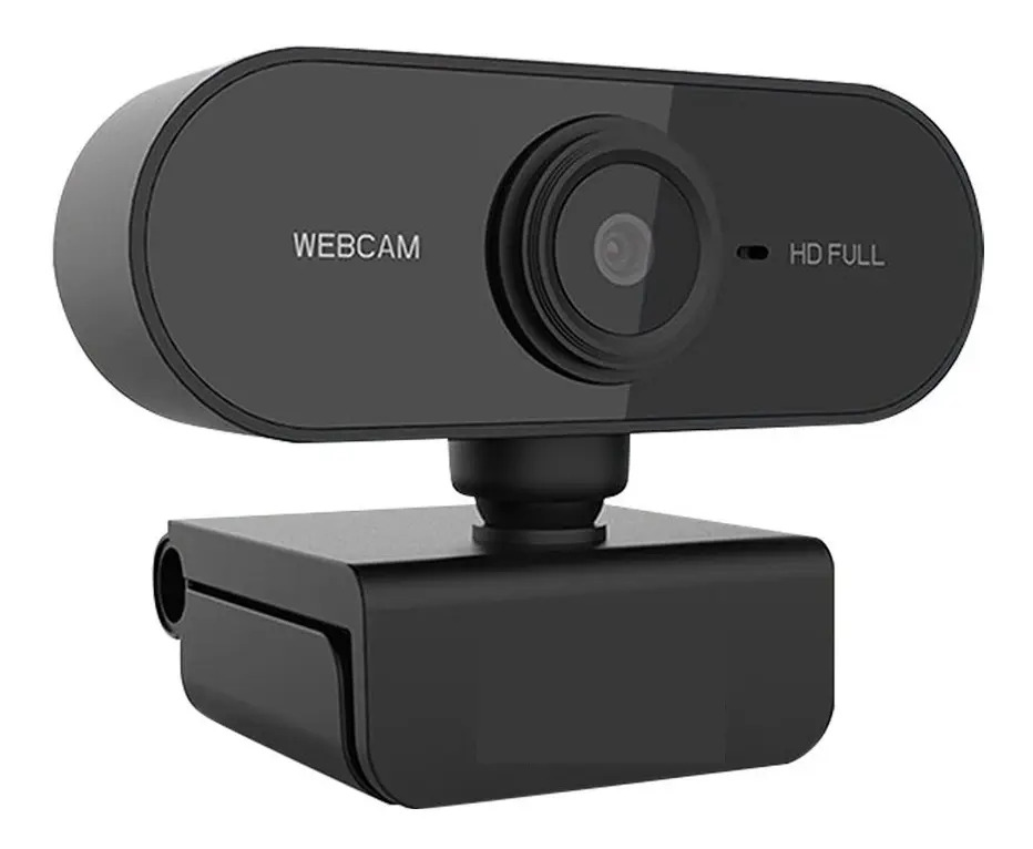 Computador USB com webcam Full Hd Pc Microfone 1080p Laptop Win