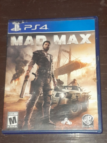 Mad Max Ps4 Disco