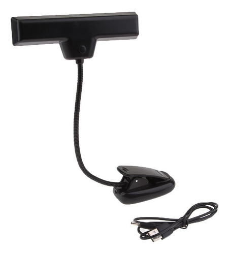 A Clip Recargable Usb En Lámpara Led For Atril Que Estudia