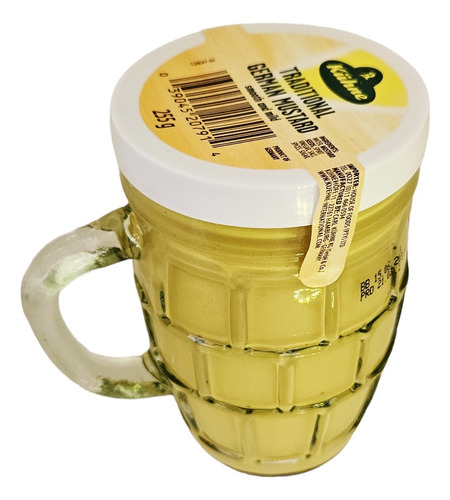 Mostarda Alemã Kühne Table Mustard 255g Na Caneca