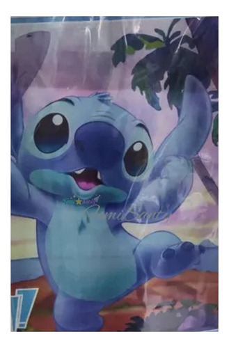 Mantel Para Fiestas Stitch Fiesta Plastico Rectangular Stich