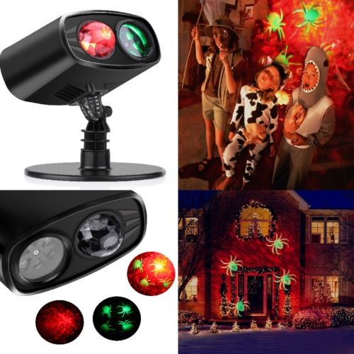 Proyector Led Light Sipder Landscape Garden Party Navidad Ha