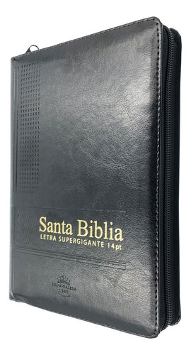 Biblia Reina Valera 1960 Letra Supergigante 14 Pt Símil Piel