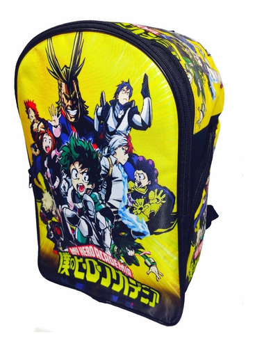 My Hero Academia Mochila Backpack All Might Izuku Shoto