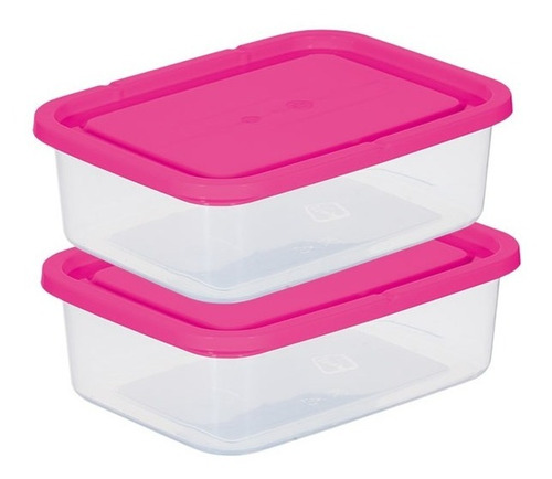 Imagen 5 de 8 de Set X 10 Recipientes Potes Herméticos Plásticos Cocina