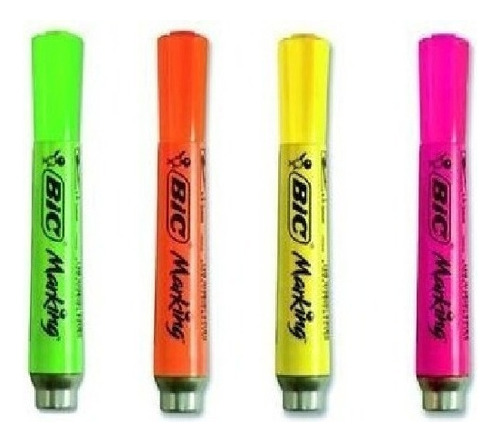 Bic Marking X4 Resaltador Fluor