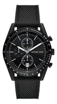 Comprar Michael Kors Hombre Michael Kors Mk9143 Accelerator Color De La Correa Negro Color Del Bisel Negro Color Del Fondo Negro