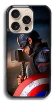 Comprar Funda Antigolpes Para iPhone Y Otros Capitan America Endgame